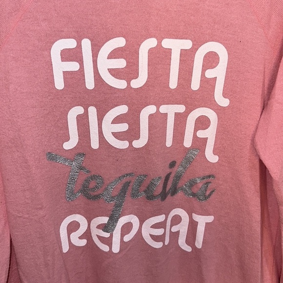 PJ Salvage Fiesta Siesta Tequila Repeat graphic pullover - Picture 3 of 5